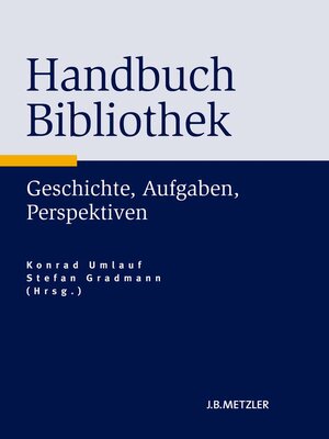 cover image of Handbuch Bibliothek